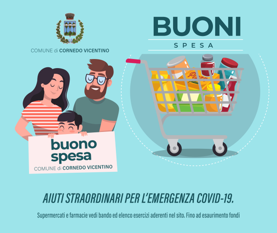 Buoni di solidarietà alimentare - BUONO SPESA
