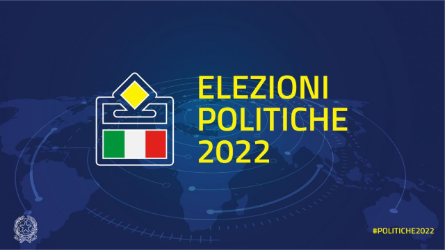 POLITICHE 2022 - ELETTORI TEMPORANEAMENTE ALL'ESTERO